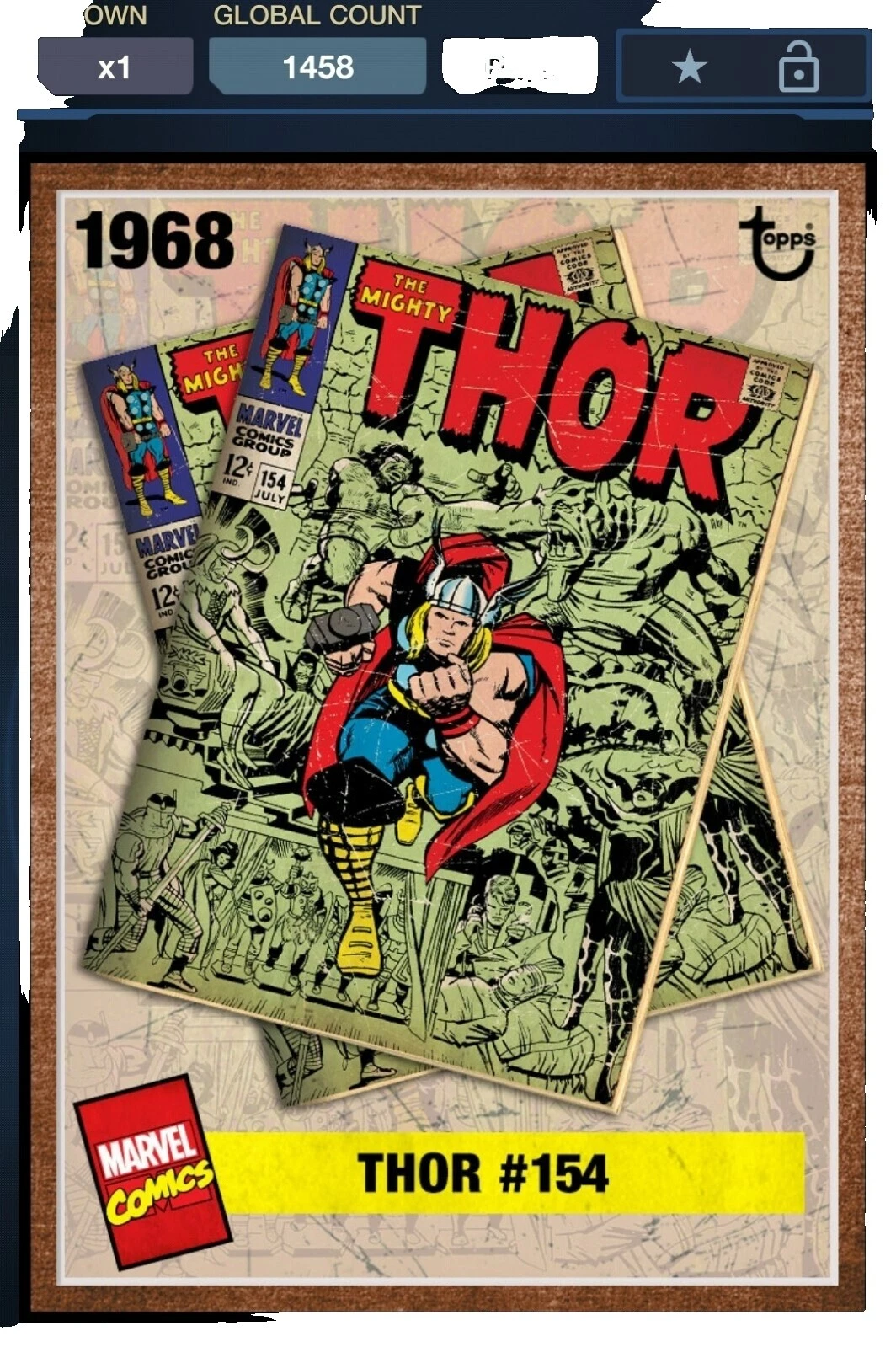 Superhero Collectable Trading Cards