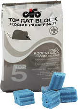 Veleno per Topi E Ratti, Esca Ratticida E Topicida in Blocchi Potente E Appetibi