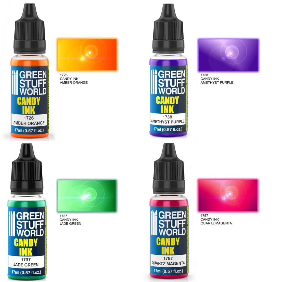 Green Stuff World - Candy Ink Acrylic Paints 17ml (Full Range)