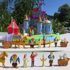 Mini Polly Pocket Disney Beauty and the Beast ?% Complete Bluebird