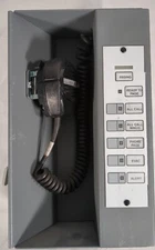 EST Edwards 3-ASU Audio Source Unit W/Microphone And Mount Used