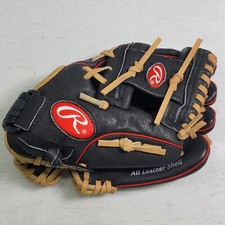 Rawlings Highlight Series Baseball Black/Gold Glove 10.5" Youth RHT H105IB NWOT