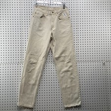 Vintage 90s Levis 550 Beige Denim Jeans Men  31 fits 30x31 Relaxed Straight USA