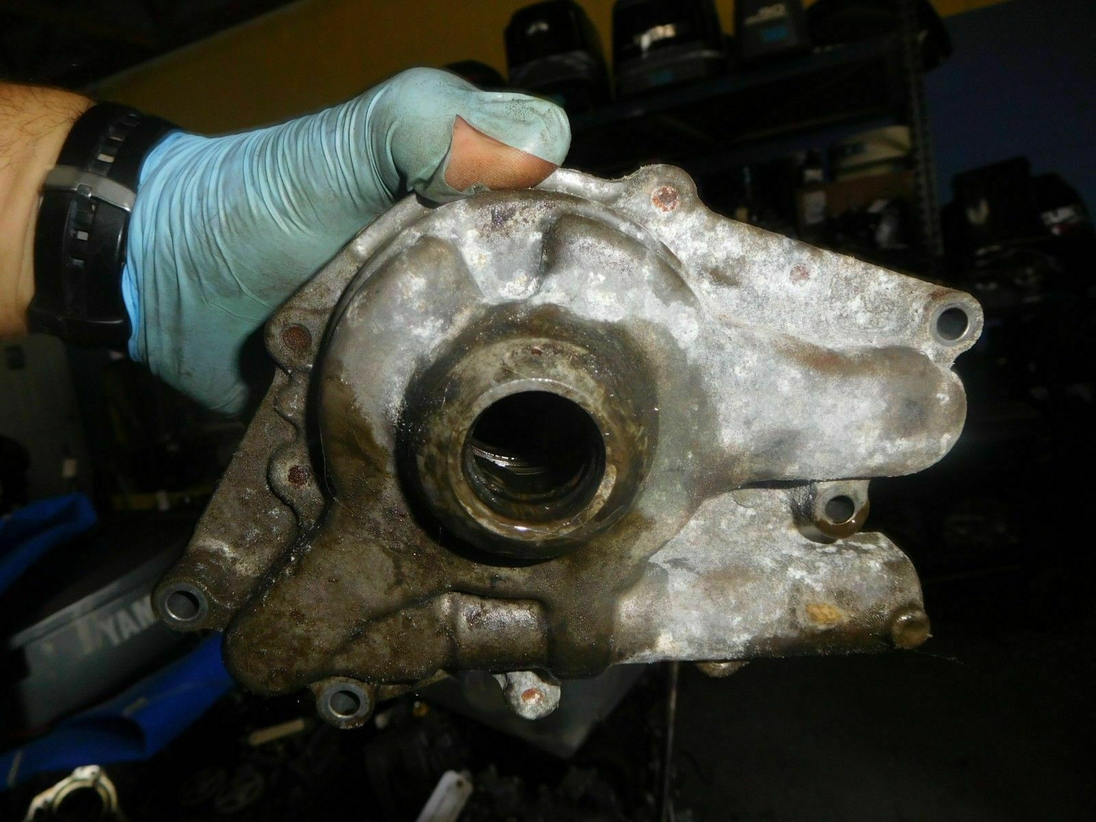 2003 Yamaha 225hp 4 stroke outboard oil pump 69j133000000 eBay