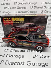 ACME 1965 Ford Mustang A/FX Rice & Holman BATCAR 1:18 Diecast Signed by Al Jonie