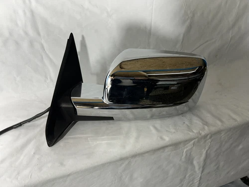 10-12 DODGE RAM 1500 2500 3500 CHROME LH POWER DOOR MIRROR - DRIVER SIDE