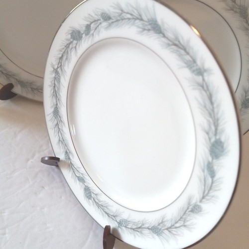 Style House Fine China Set Of 3 "Duchess" Bread & Butter Plates 6½" Pinecones - Picture 5 of 10