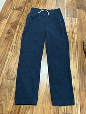 GAP KIDS BOYS SWEAT PANTS FLEECE THICK BLUE WINTER WARM SIZE XXL EUC