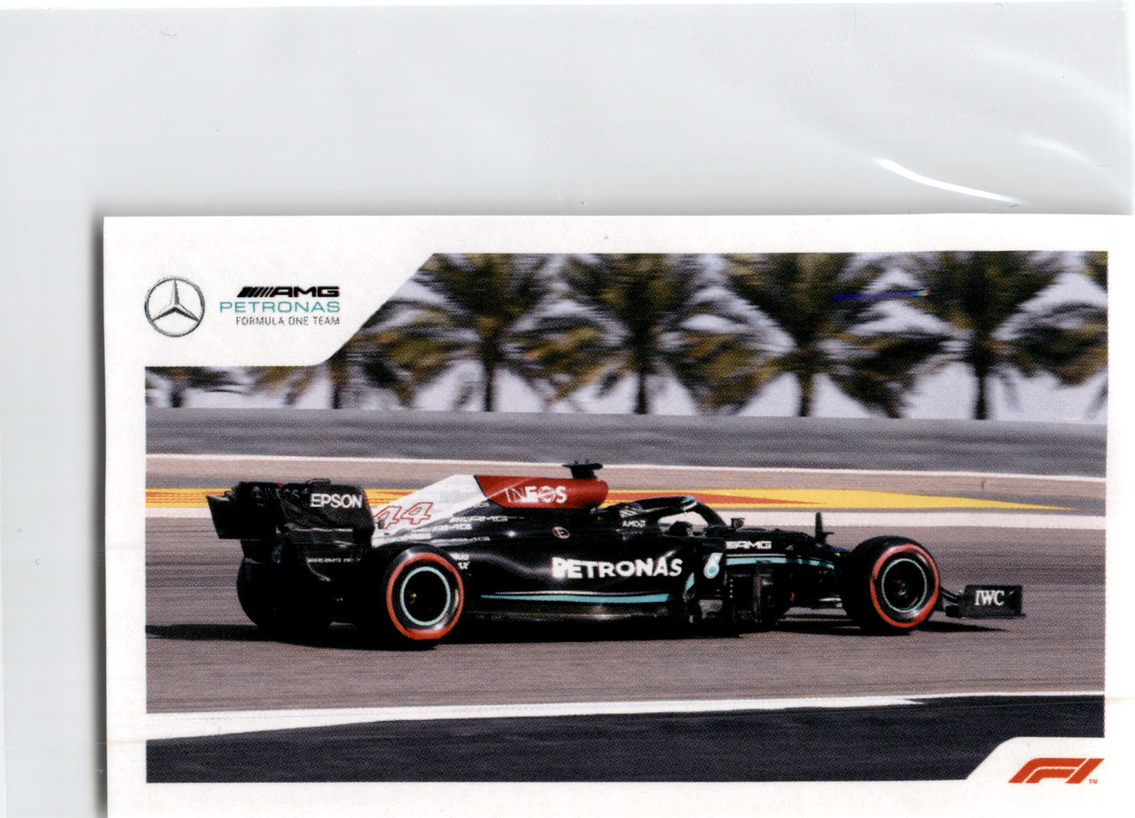 2021 Topps F1 Stickers #19 Lewis Hamilton