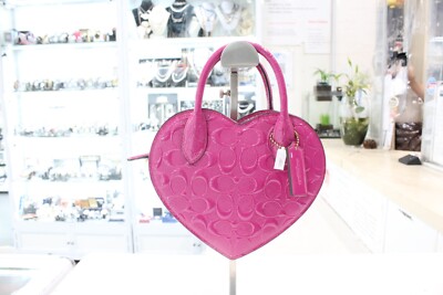 Coach Heart Bag In Signature Leather | eBay