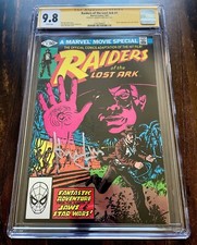 Harrison Ford CGC 9.8.Indiana Jones/Star Wars Signed Raiders #1 1981. NM/MT.