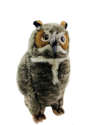FAO SCHWARZ Large Plush Great Horned Barn Owl Toys R Us Exclusive 18"