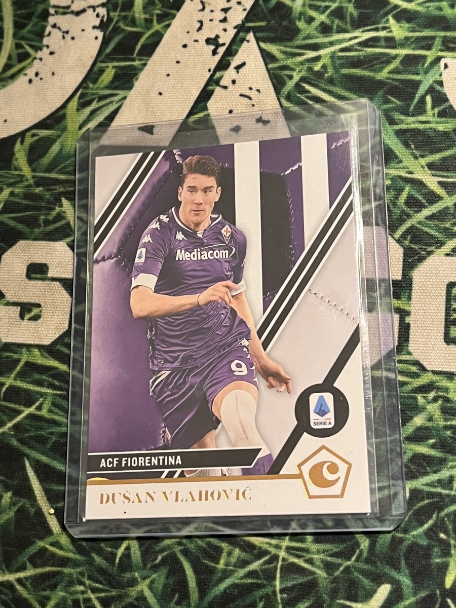2020-21 Panini Chronicles Dusan Vlahovic #3 ACF Fiorentina