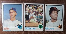 1973 Topps 501-660 Pick from drop down list
