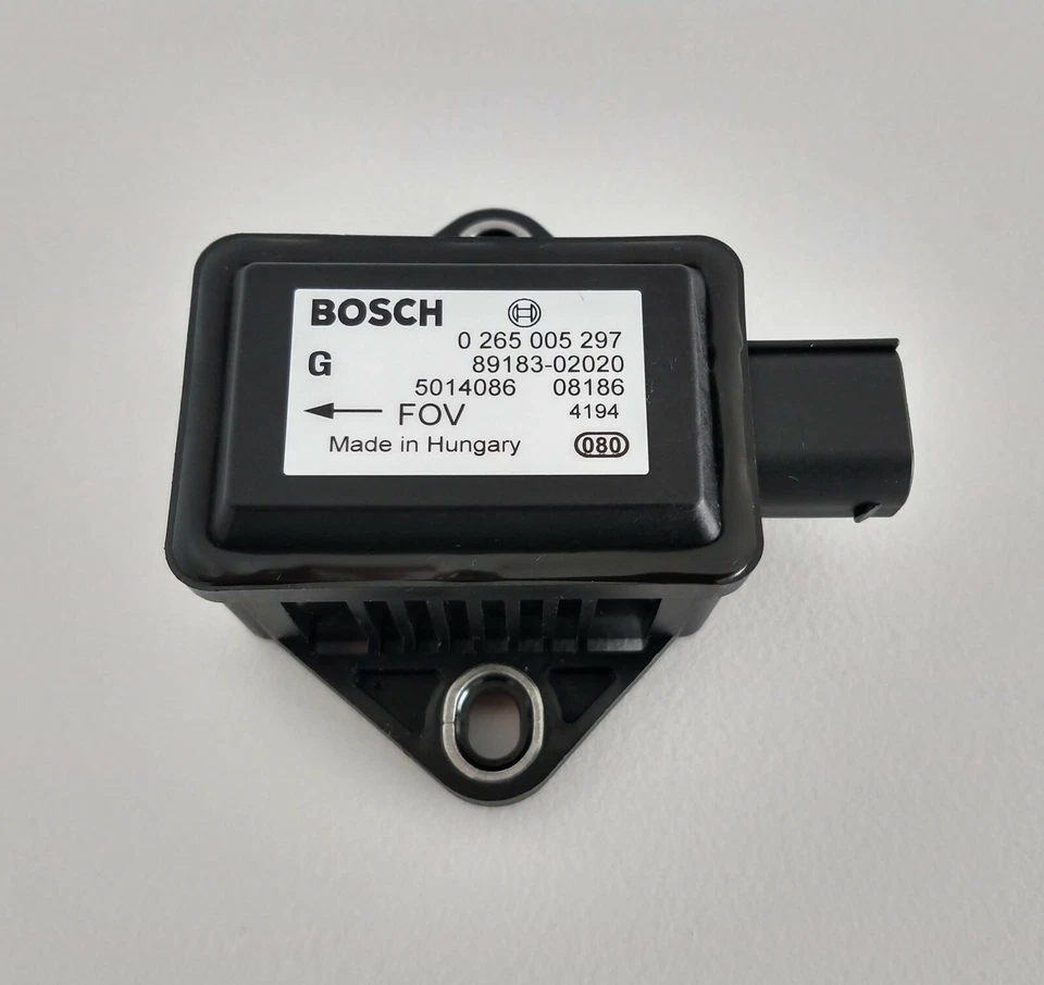 0265005297 TOYOTA VERSO AVENSIS COROLLA YAW RATE ESP SENSOR 89183-02020 - Immagine 2 di 4