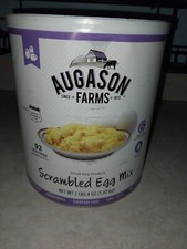 Augason Farms Scrambled Egg Mix 2 Lbs 4 Oz No.10 Can Long Shelf Life Emergency