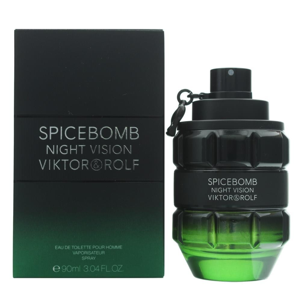 Viktor & Rolf Men's Amber/Green/Dark Spicebomb Night Vision Eau De Toilette 90Ml - Image 7