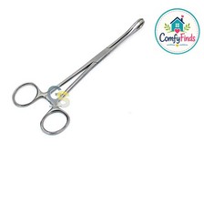 Body Piercing Forceps Kit Hemostat Sponge Clamp 6 Inch Stainless Steel Training