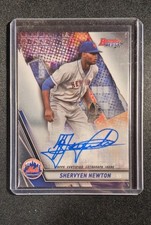 2019 Bowman's Best - Autographs Shervyen Newton #B19-SN (AU, RC)