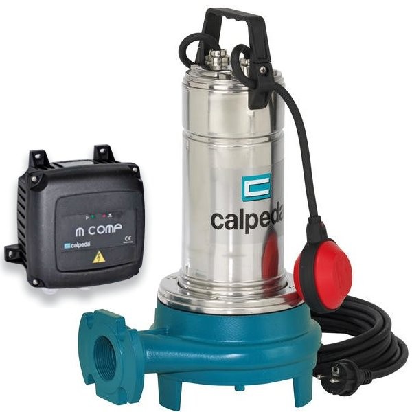 Submersible Grinder Pump GQGM Waste Water CALPEDA GQG6-25m 1,5kW 2Hp 230V