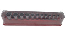 Snap-on 38 Drive 14 Thru 78 6point Semideep Socket Set 211fssy New Usa