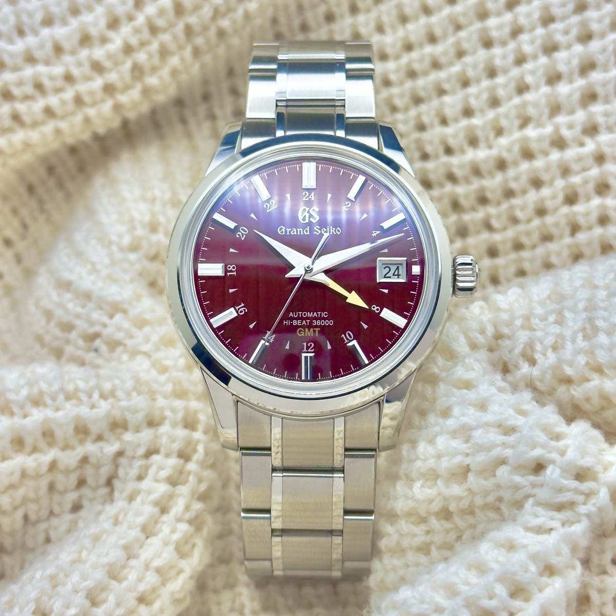 サンチョ　オートグラフ Girard-Perregaux 8795B 1960s 18KYG Gyromatic Date/C Line Case Gold