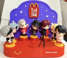 TinyTAN McDonald’s Inspired Display Stand – 3D Printed BTS Shelf Encore 
