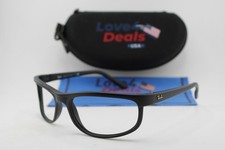 NEW RAY-BAN RB 2027 W1847 MATTE BLACK AUTHENTIC EYEGLASSES 62-19