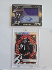 NFL 2 Card Lot. Jamaar Chase Elite Series Rookie. Maxx Williams Relic Auto /50.. rookie card picture
