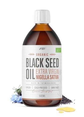 Organic Black Seed Oil 500ml (Glass) – Cold & Freshly  Assorted sizes 
