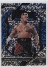 2024 Panini Prizm WWE Emergent Under Card Prizm Solo Sikoa #5 1bs6