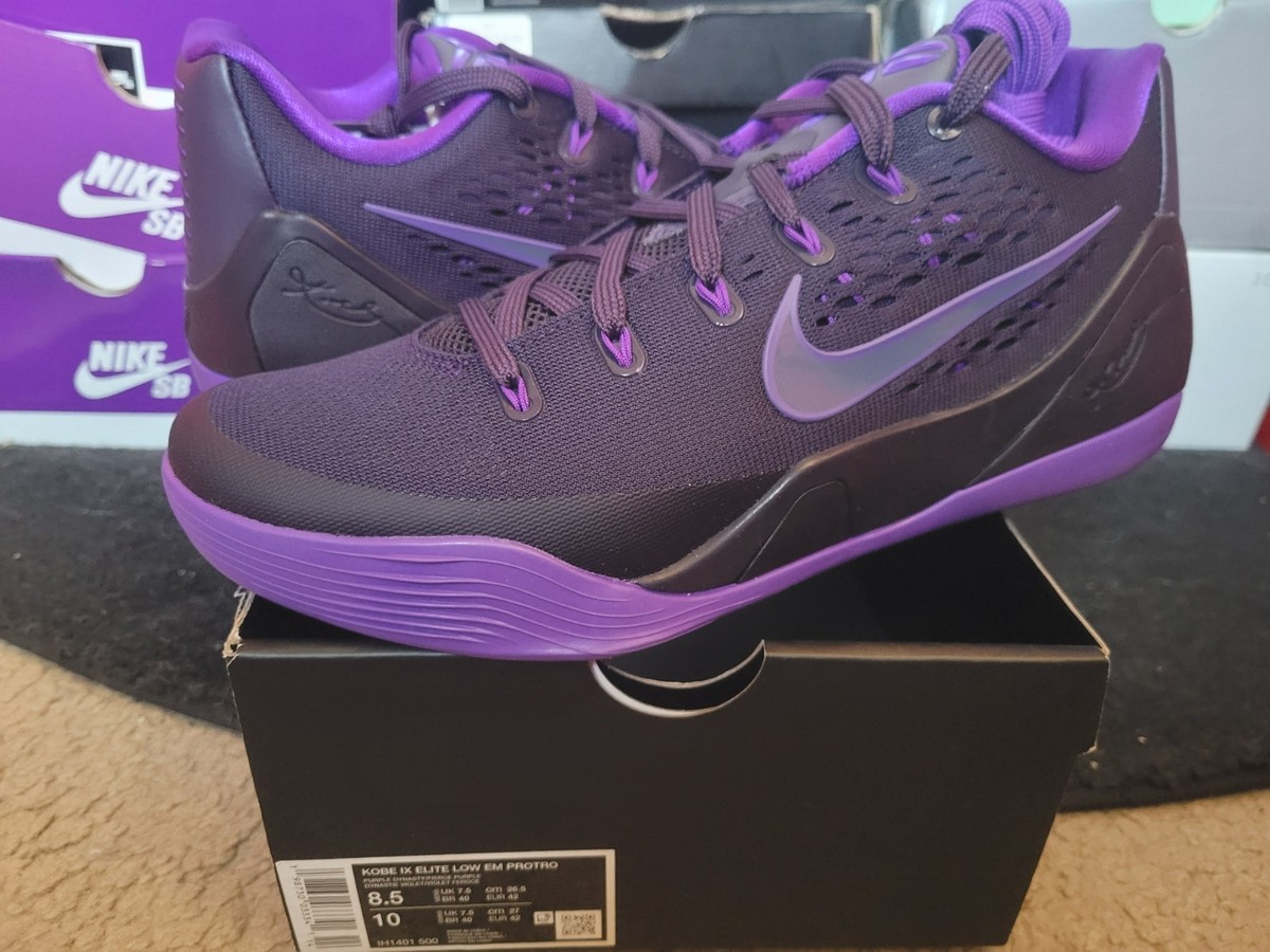 Nike Air Zoom Kobe Bryant IX 9 Elite Low EM Protro Purple Dynasty