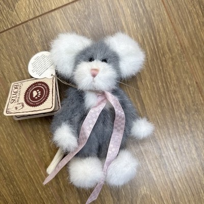 Boyds Bear Gen Yoo Wein Plüsch Maus Stofftier 6 Zoll Neu mit Etikett