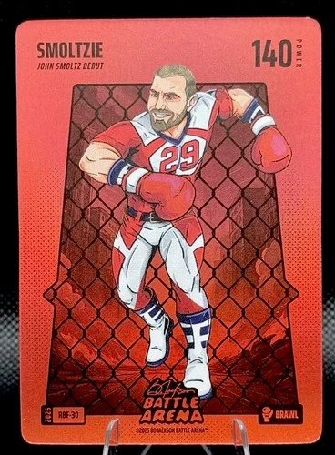 John Smoltz SMOLTZIE Bo Jackson Battle Arena 2026 Red Brawl #RBF-30