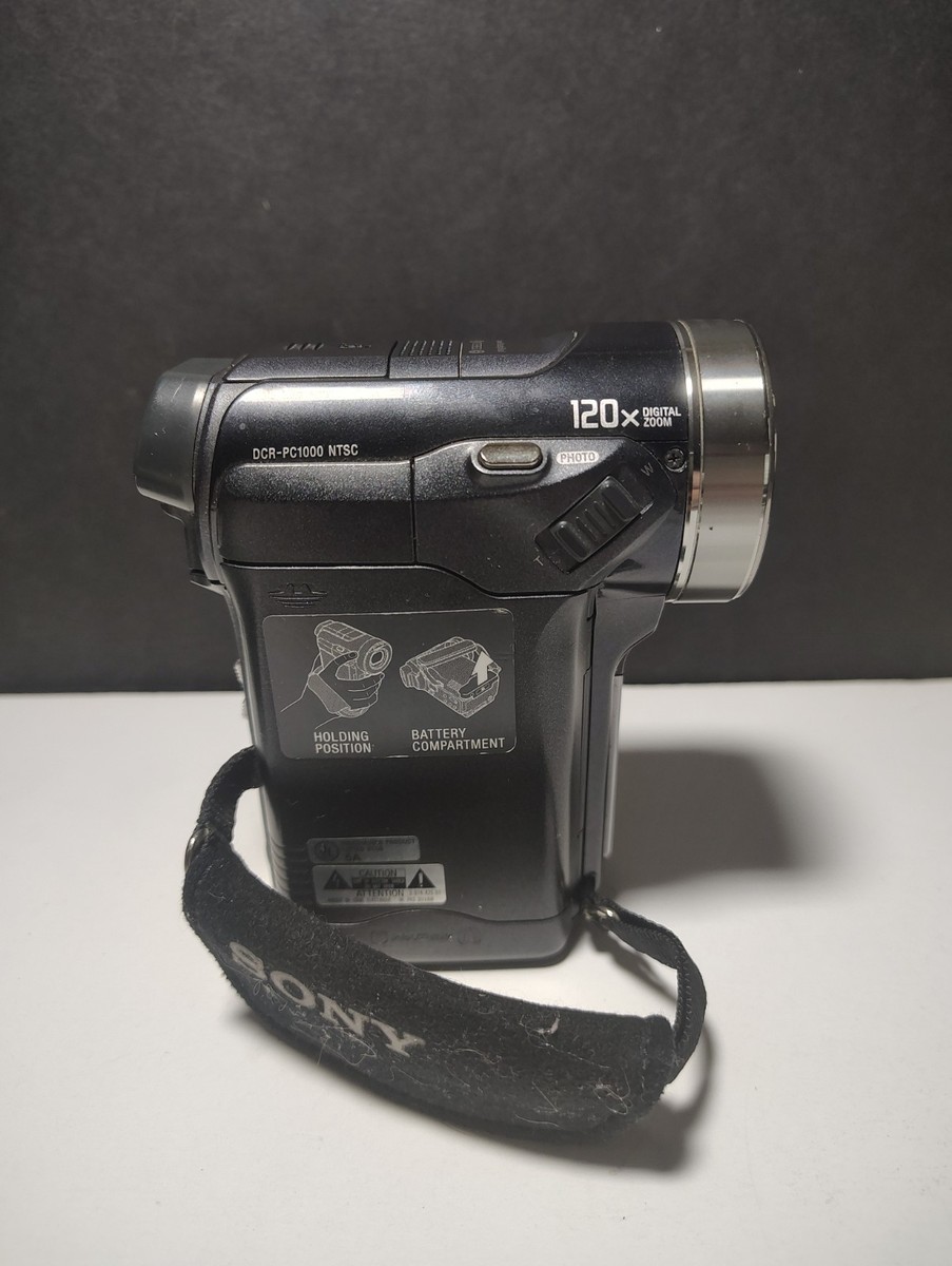 Sony Handycam DCR-PC1000 MiniDV Video Camera Camcorder 2005 Parts