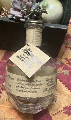 Blanton's Single Barrel Bourbon Whiskey Empty Bottle 750 ml w/ Cork And Bag