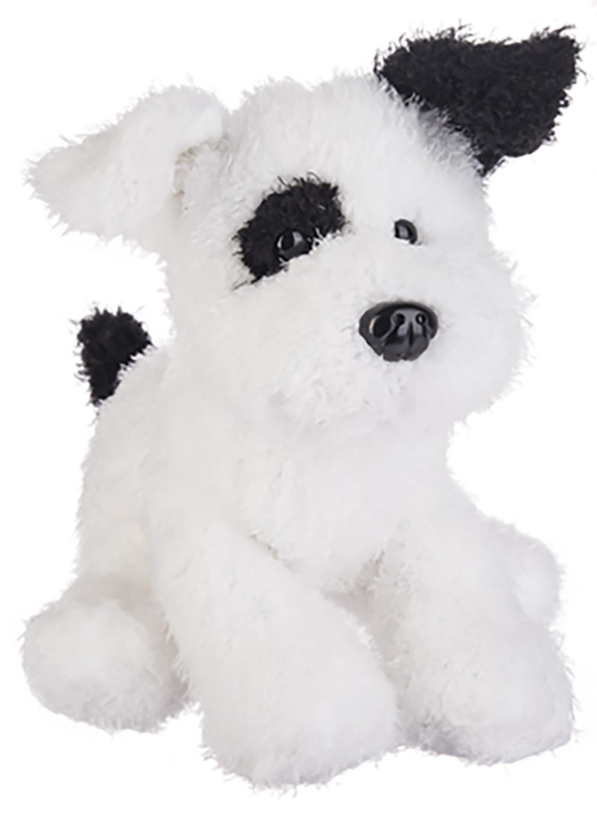 Бело-черная плюшевая игрушка Ganz Woodruff Rescue Puppies 10 3990₽