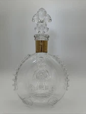 Remy Martin Louis XIII Baccarat Crystal Decanter AA3926 Empty w/ Stopper READ