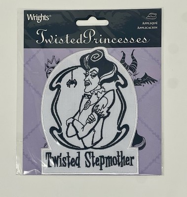 Disney Twisted Princesses Lady Tremaine Wicked Stepmother Iron On patch ...