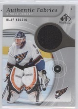 2005-06 SP Game Used Edition Authentic Fabrics Olaf Kolzig #AF-OK 0a1