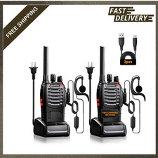 Long Range Walkie Talkies for Adults, Rechargeable Two-Way Radios with