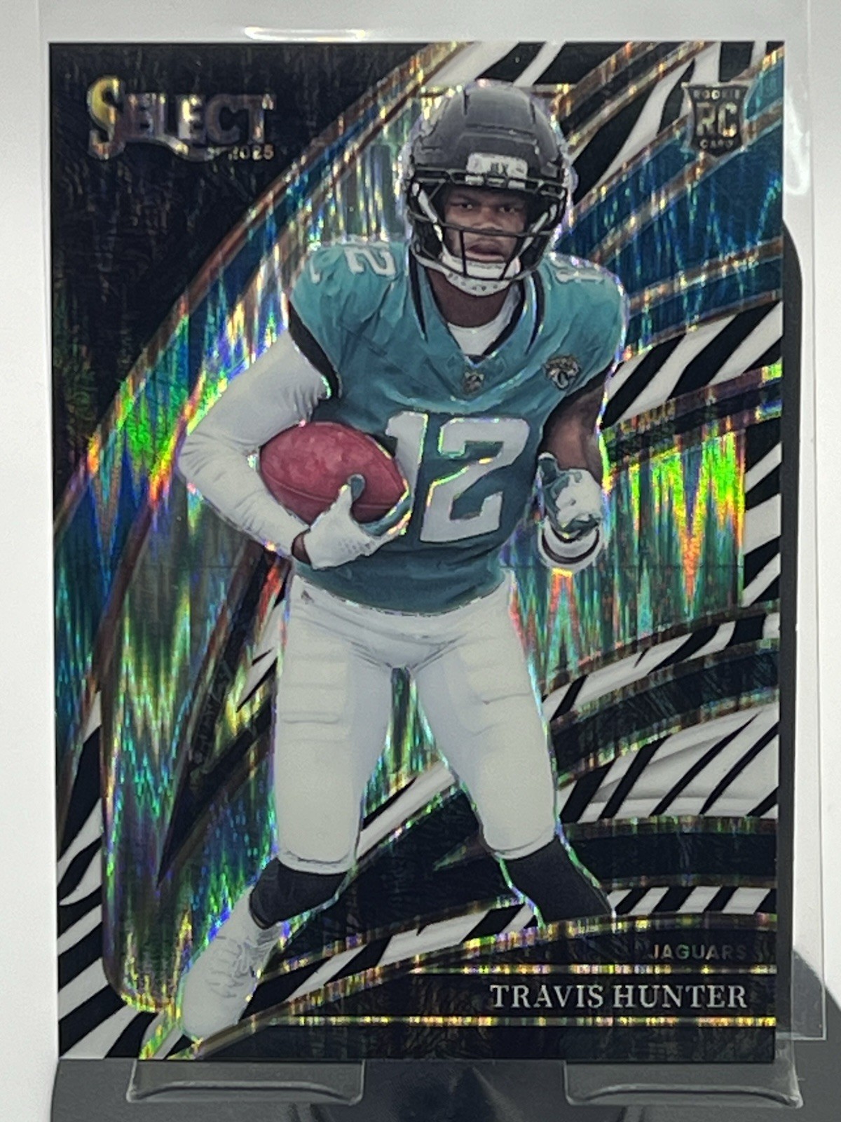2025 Select Club Level Travis Hunter #228 Zebra Shock Prizm (RC) Case Hit SSP 🦓