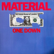 MATERIAL - ONE DOWN - Celluloid Elektra 1982 ...