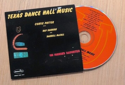 Texas Dance Hall Music CD Various Artists Hillside