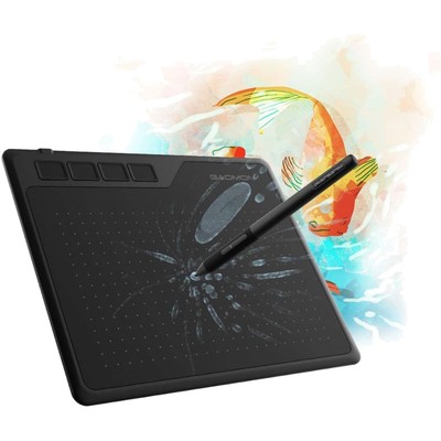 Grafiktablett mit Stift, USB, 8192 Druckstufen, Per Grafik, Zeichnen & Lernen...
