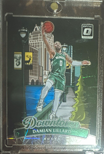 Panini 2024-25 Donruss Optic Downtown Damian Lillard #12 Milwaukee Bucks