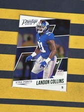 2018 Panini Prestige - Landon Collins #55 Xtra Points Green