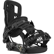 NIDECKER Men's Flow NX2 Hybrid Aircraft-Grade Aluminum Plate Snowboard Bindings