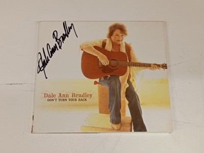 Signed CD Don't Turn Your Back by Dale Ann Bradley