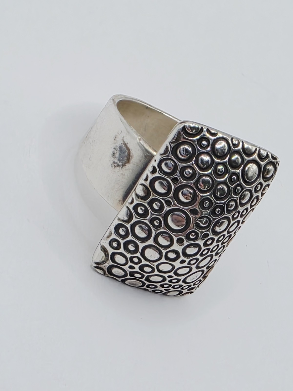Native American Sterling Silver Statement Ring – … - image 11